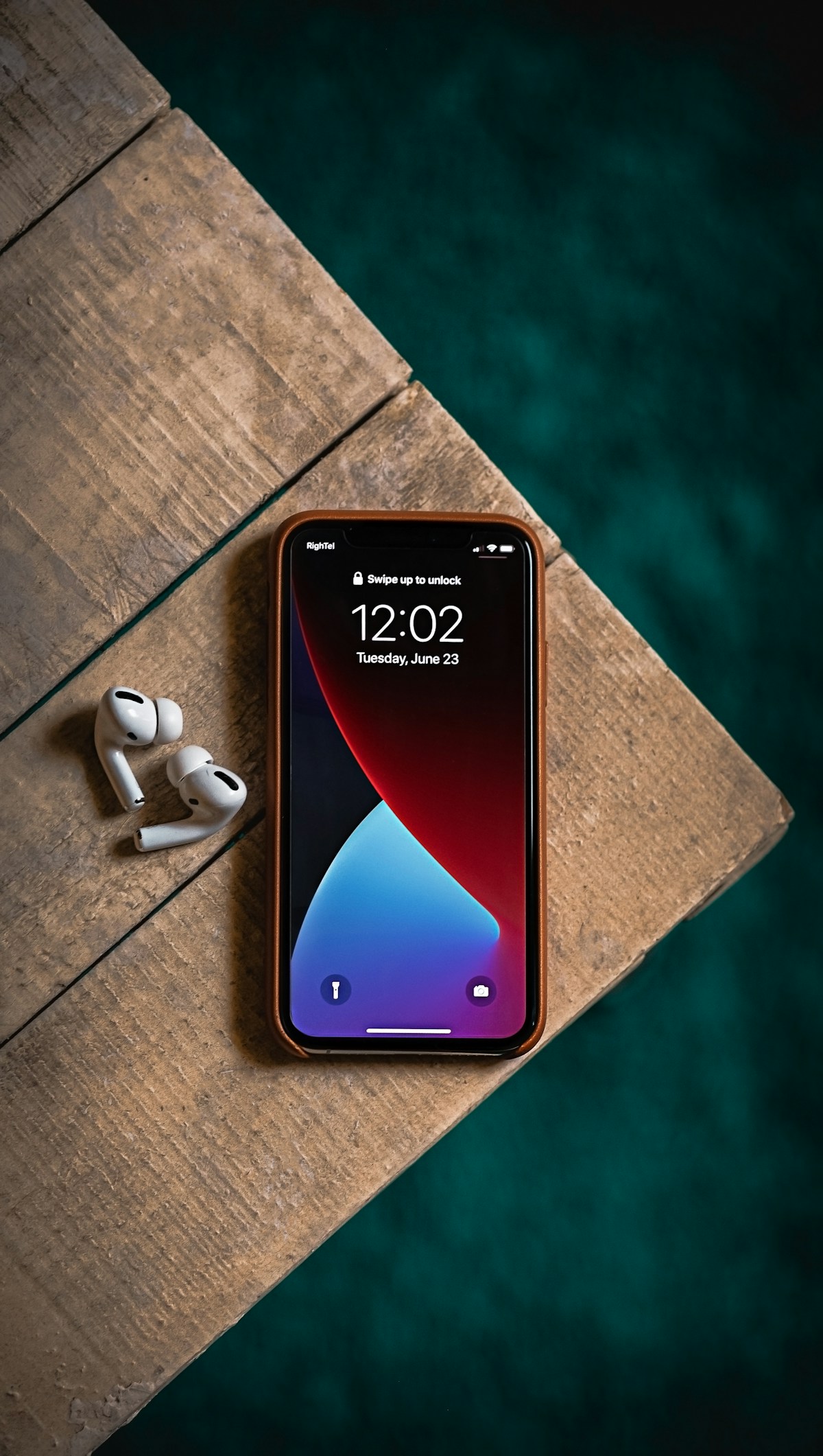 Independent blue smartphone image substitute